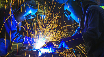 Приварка лопастей