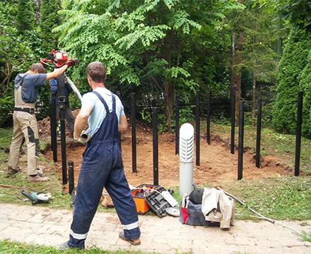 Винтовые сваи в Рязани, посёлок Сидоровка
